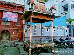 Bikaner city Dammani Chowk pata chhatri 